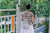 Girl string bag -  Light gray