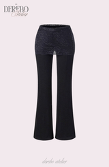 Racing Stretch Flare Soft Pants