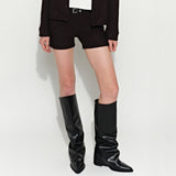 Knit Shorts Black