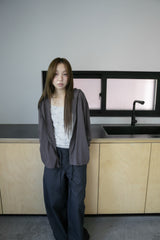 smooth hoodie zip-up(4colors)