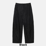 Paul Stripe Curved Slacks