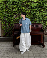 トレビアルパッチバルーンチノパンツ