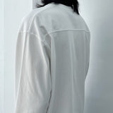 Vintage Mature Classic Button Boxy Casual Top