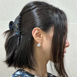 ブルーストーンヘアクリップ