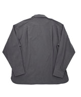 BIO-WASHED CREASE TAILORED SHIRT (Charcoal)