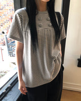 Burnet Double-Button Short-Sleeve T-Shirt