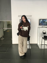 ムーブカットスナップワイドパンツ(3c)