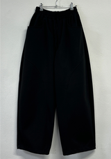 FLEECE-PICKABLE❤HARDY CIRCLE LINE BALLOON LONG SWEAT PANTS🤎🩶🖤3COLOR