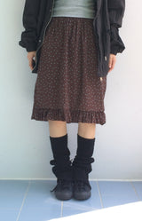 frillog dot skirt