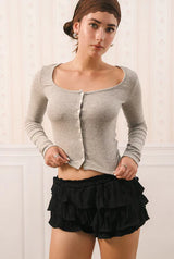 Ballet cardigan - gray