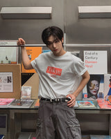 トーキョー プリント クロップ ショートスリーブ Tシャツ