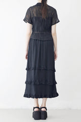 Picon See-Through Wrinkle Shirt