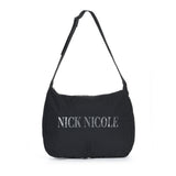 NICOLEナイロンビッグスクエアバッグ