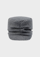 SOFIA CAP (POLKA DOT GREY)