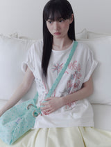 2-WAY ROUND BAG (DOT MINT)