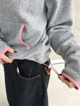 Rabico Color Block Fleece Hoodie (2c)