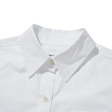 TEMPUS OVER-FIT HALF SLEEVE SHIRT [WHITE]