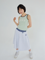 DOODLE SLEEVELESS - GREEN