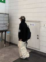 module velcro multi cargo pants