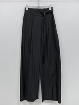 Raschel Nylon Wrap Wide Pants