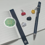 [MADE] Mini Pen Key ring - Melon Bread Green
