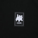 Cat Save The World ベーシックロゴハーフTシャツ Unisex (2Color)