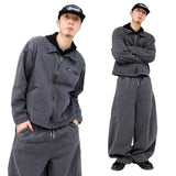 Oversized Pigment Work Jacket