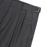 Striped Basic Bijou Slacks 2COLOR