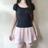 Petite Candy Top - NAVY