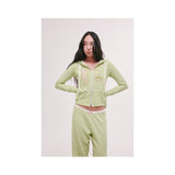 seahorse hoodie green