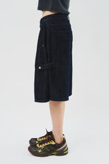 Date Non Fade Bermuda Denim (2color)