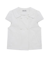 2ボタン ブラウス (white)