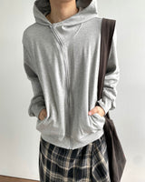 Geo Curve Hoodie Zip-up