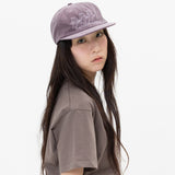 Angel Trio Heart Logo Cap - Purple