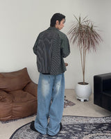 Alfie Wide Washed Denim Pants