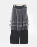 Saven Layered Tulle Skirt Pants