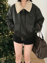 Crack Leather Mustang Jacket (2 colors)