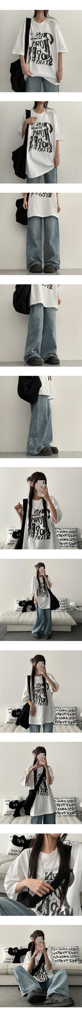 How Overfit Boxy T-shirt