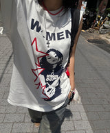 ファンキースターオーバーサイズフィットボクシー半袖Tシャツ
