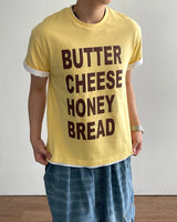 ミックス プリンティング ショートスリーブ Tシャツ