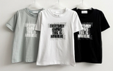 アイリーンレタリング半袖Tシャツ