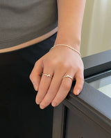 No matter heart ring (silver) *1PCS