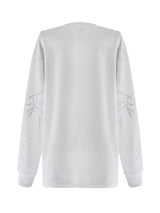 [MADE] beads long sleeve T_WHITE