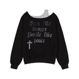 ROSARY NOIRER SWEATSHIRT (BLACK) F25ZB016