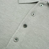 LMN Dot Raglan Button Collar Knitwear (5 colors)