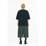 Cut-off Bermuda Sweatpants - Charcoal