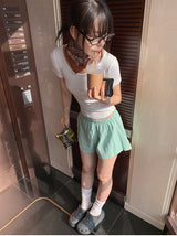 モダルUネックTシャツ (4C)