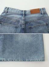 New Bermuda Wide Denim Shorts (4color)