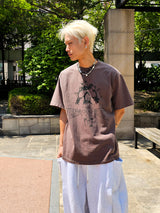 VENTIQUE Pigment Smoke T-shirt 3color
