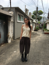Fondure lace sleeveless top (2color)